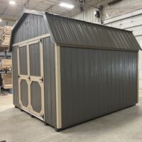 10'x12' High Barn Wood Panel Shed