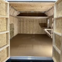 12'x20' High Barn Wood Panel Shed