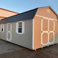 12'x24' High Barn Wood Panel Shed