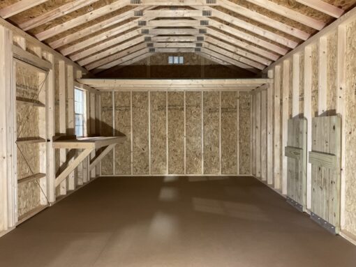 12'x20' Ranch Gable Wood Panel Shed