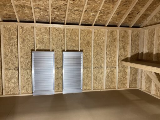 10'x16' Quaker Gable Wood Panel Shed