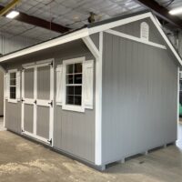 10'x16' Quaker Gable Wood Panel Shed
