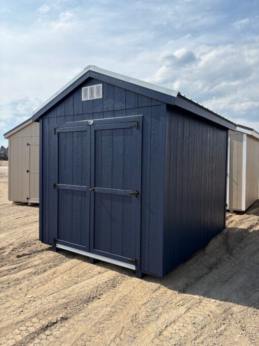 8'x10' Economy Ranch Gable Wood Shed