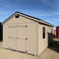 12'x20' Economy Ranch Gable Wood Shed