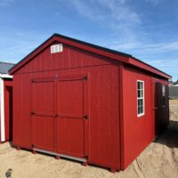 12'x20' Economy Ranch Gable Wood Shed