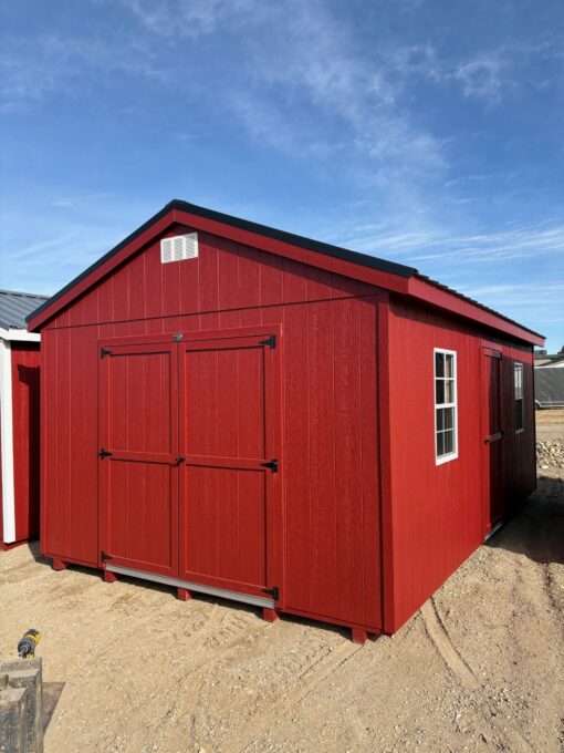 12'x20' Economy Ranch Gable Wood Shed