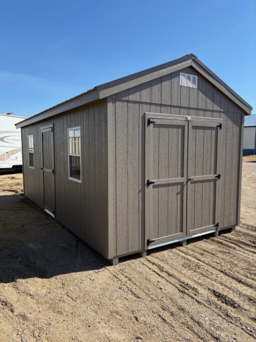 10'x20' Economy Ranch Gable Wood Shed