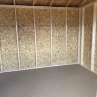 10'x16' Economy Ranch Gable Wood Shed