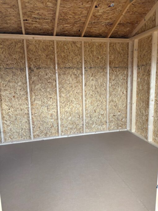 10'x16' Economy Ranch Gable Wood Shed