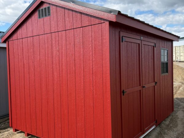 10'x12' Economy Ranch Gable Wood Shed