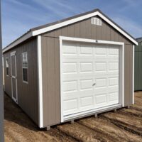 12'x20' Economy Ranch Wood Panel Garage