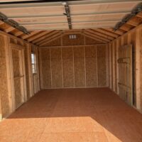 12'x20' Economy Ranch Wood Panel Garage