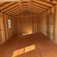 12'x24' Economy Ranch Wood Panel Garage