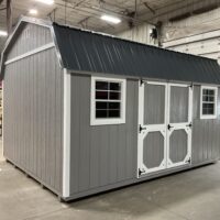 12'x16' High Barn Wood Panel Shed-USED