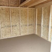 10'x16' Economy High Barn Wood Shed