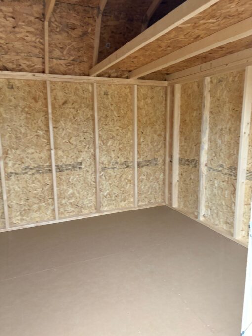 10'x16' Economy High Barn Wood Shed