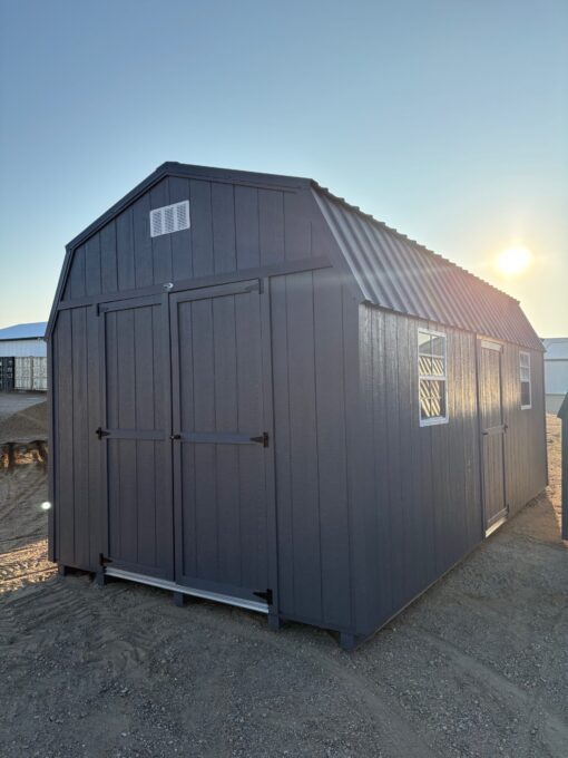 10'x20' Economy High Barn Wood Shed