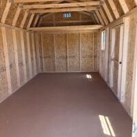 10'x20' Economy High Barn Wood Shed