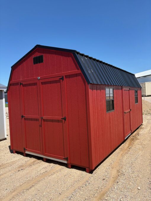 10'x20' Economy High Barn Wood Shed