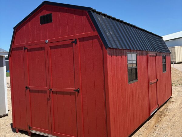 10'x20' Economy High Barn Wood Shed