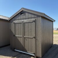8'x10' Economy Ranch Gable Wood Shed