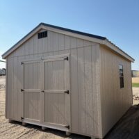 12'x16' Economy Ranch Gable Wood Shed