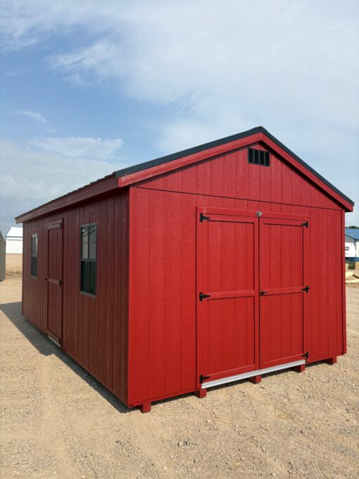 12'x20' Economy Ranch Gable Wood Shed