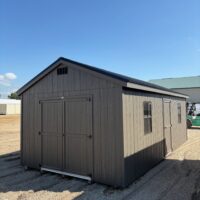 12'x24' Economy Ranch Gable Wood Shed