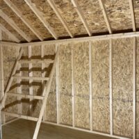 8'x12' Quaker Gable Wood Panel Chicken Coop