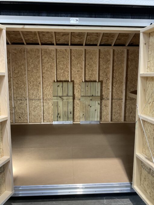 10'x16' Ranch Gable Wood Panel Shed