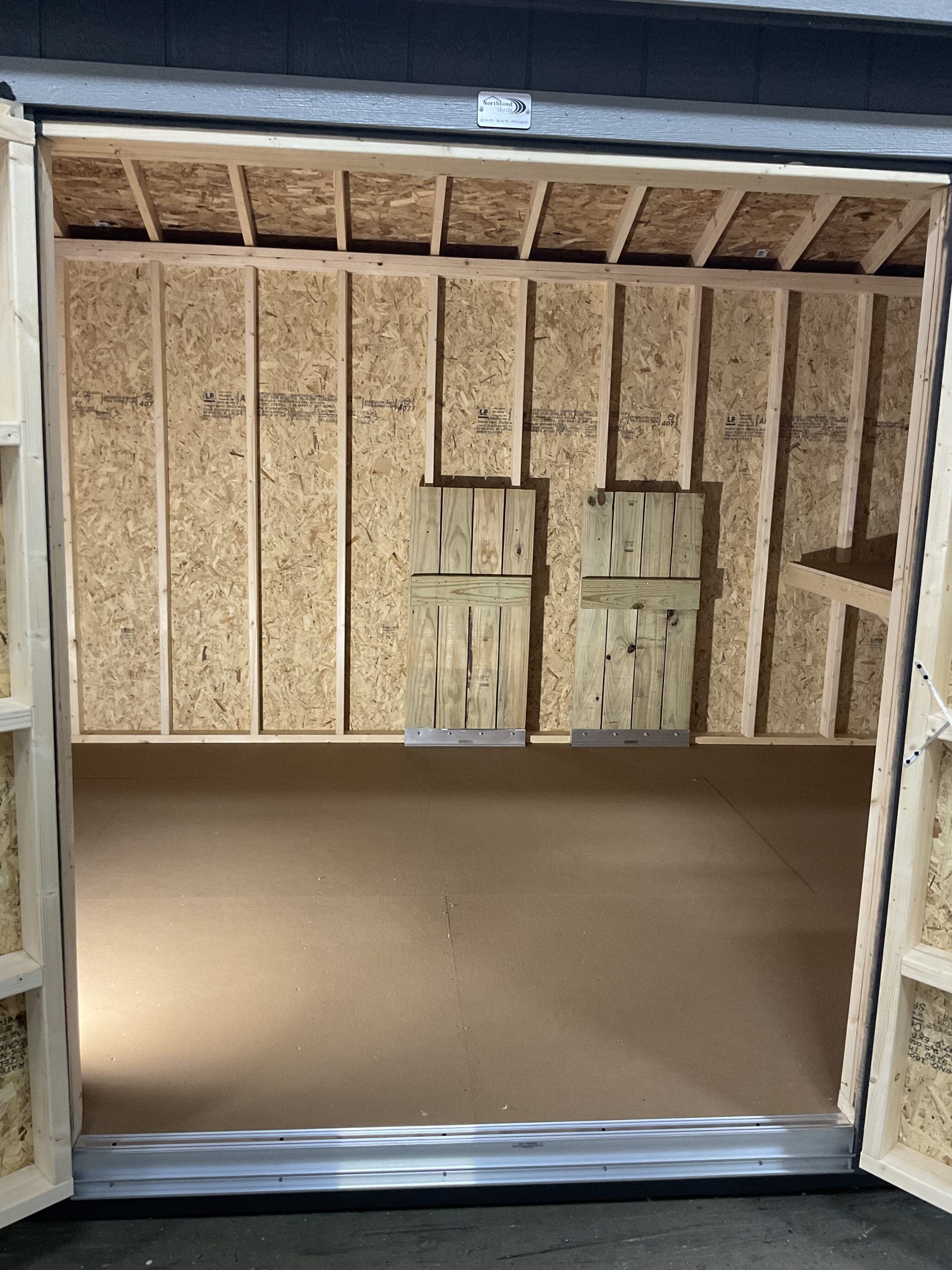 10'x16' Studio Wood Panel Shed For Sale| #66255 | Northland Sheds