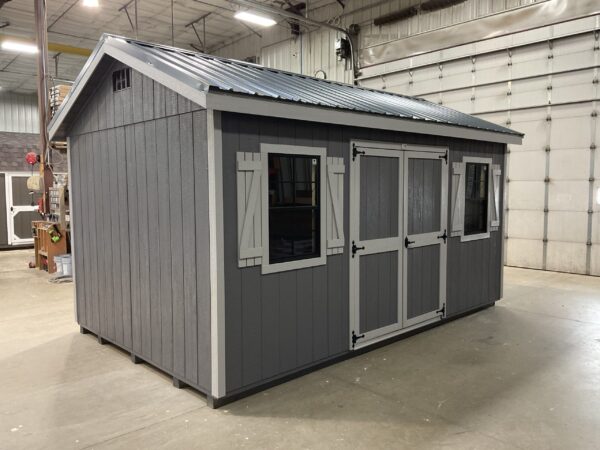 10'x16' Ranch Gable Wood Panel Shed