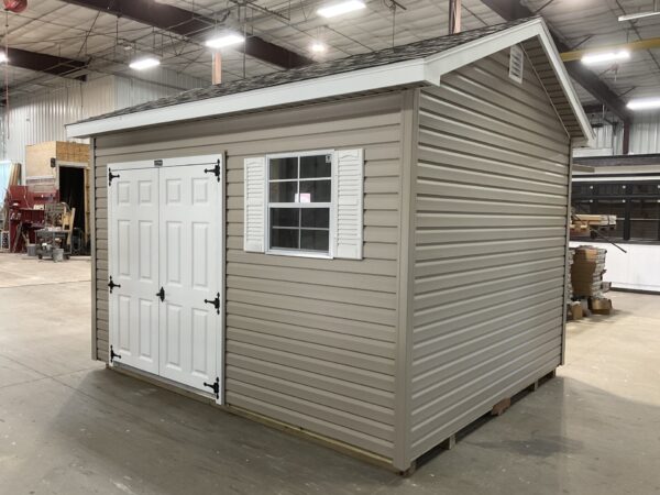 10'x12' Ranch Gable Vinyl Shed