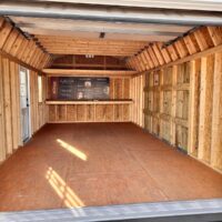 12'x24' High Barn Wood Panel Garage