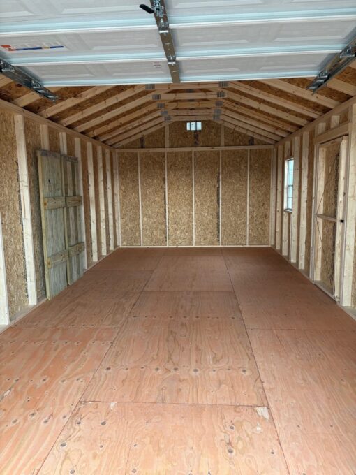 12'x24' Economy Ranch Wood Panel Garage