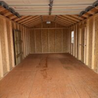 12'x24' Economy Ranch Wood Panel Garage