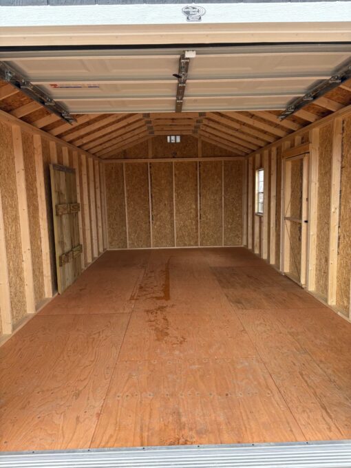 12'x24' Economy Ranch Wood Panel Garage