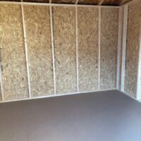 10'x12' Economy Ranch Gable Wood Shed