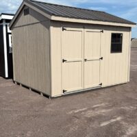 10'x12' Economy Ranch Gable Wood Shed