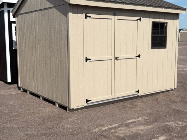 10'x12' Economy Ranch Gable Wood Shed