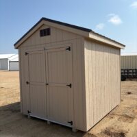 8'x10' Economy Ranch Gable Wood Shed