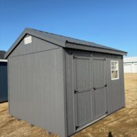 10'x12' Economy Ranch Gable Wood Shed