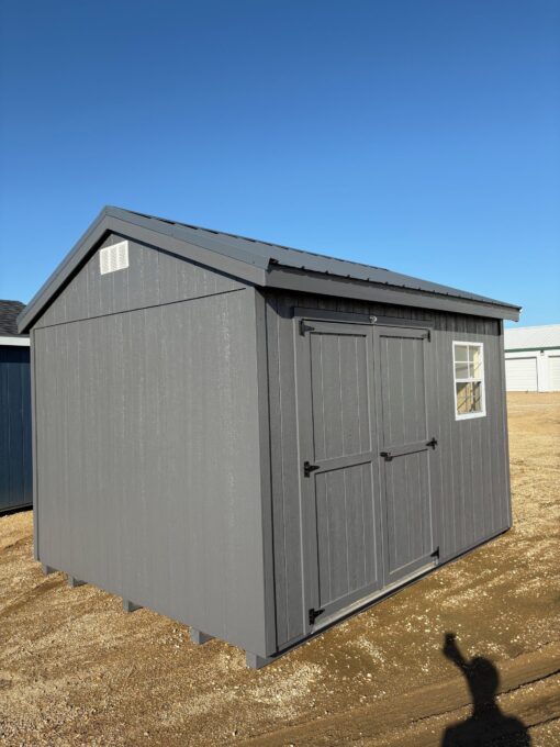 10'x12' Economy Ranch Gable Wood Shed