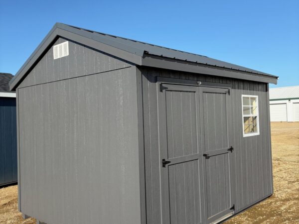 10'x12' Economy Ranch Gable Wood Shed