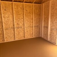 10'x12' Economy Ranch Gable Wood Shed