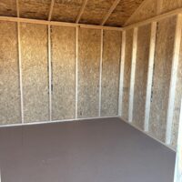 12'x16' Economy Ranch Gable Wood Shed