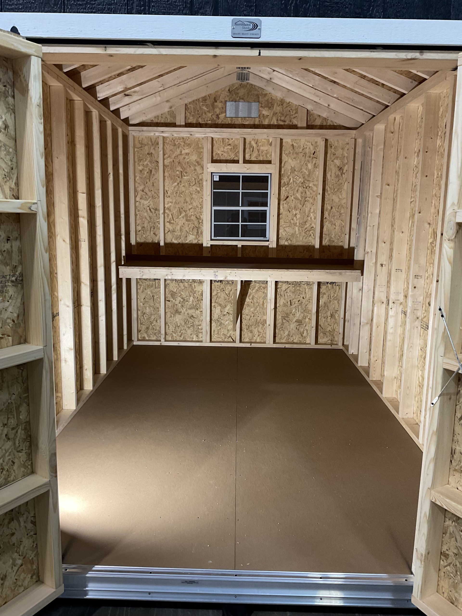 8'x12' Ranch Gable Wood Panel Shed For Sale| #68880 | Northland Sheds