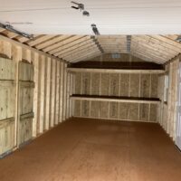 12'x24' Ranch Gable Wood Panel Garage