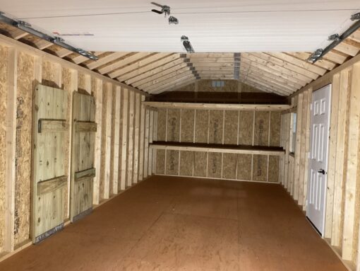 12'x24' Ranch Gable Wood Panel Garage