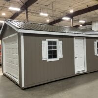 12'x24' Ranch Gable Wood Panel Garage